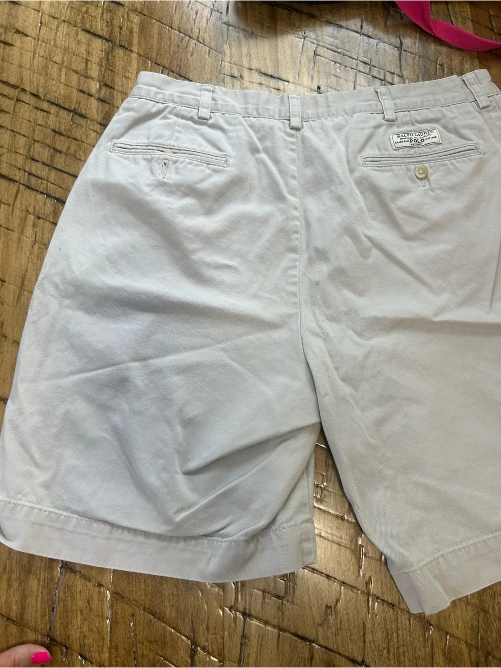 Ralph Lauren polo men’s chino shorts size 35. Cotton. Gently worn.